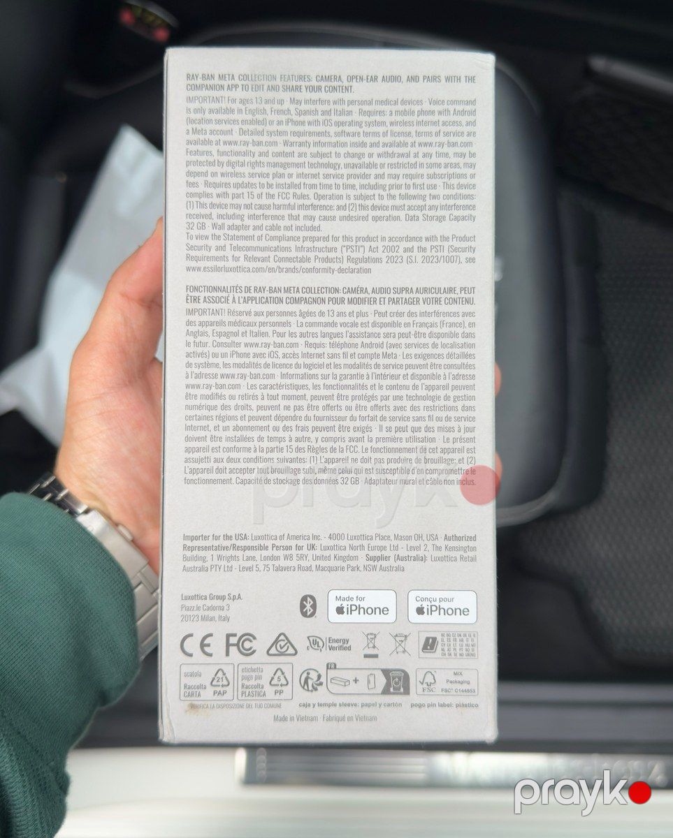 Rayban Meta Gen2 — Səs texnikası, Bakı (4)