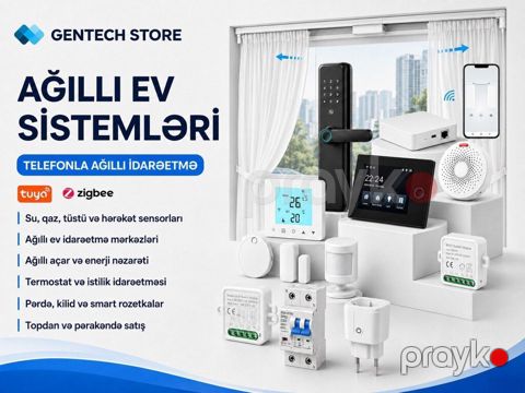 Ağıllı ev sistemləri Ağıllı ev sistemləri (Smart home) Su, qaz — Bakı
