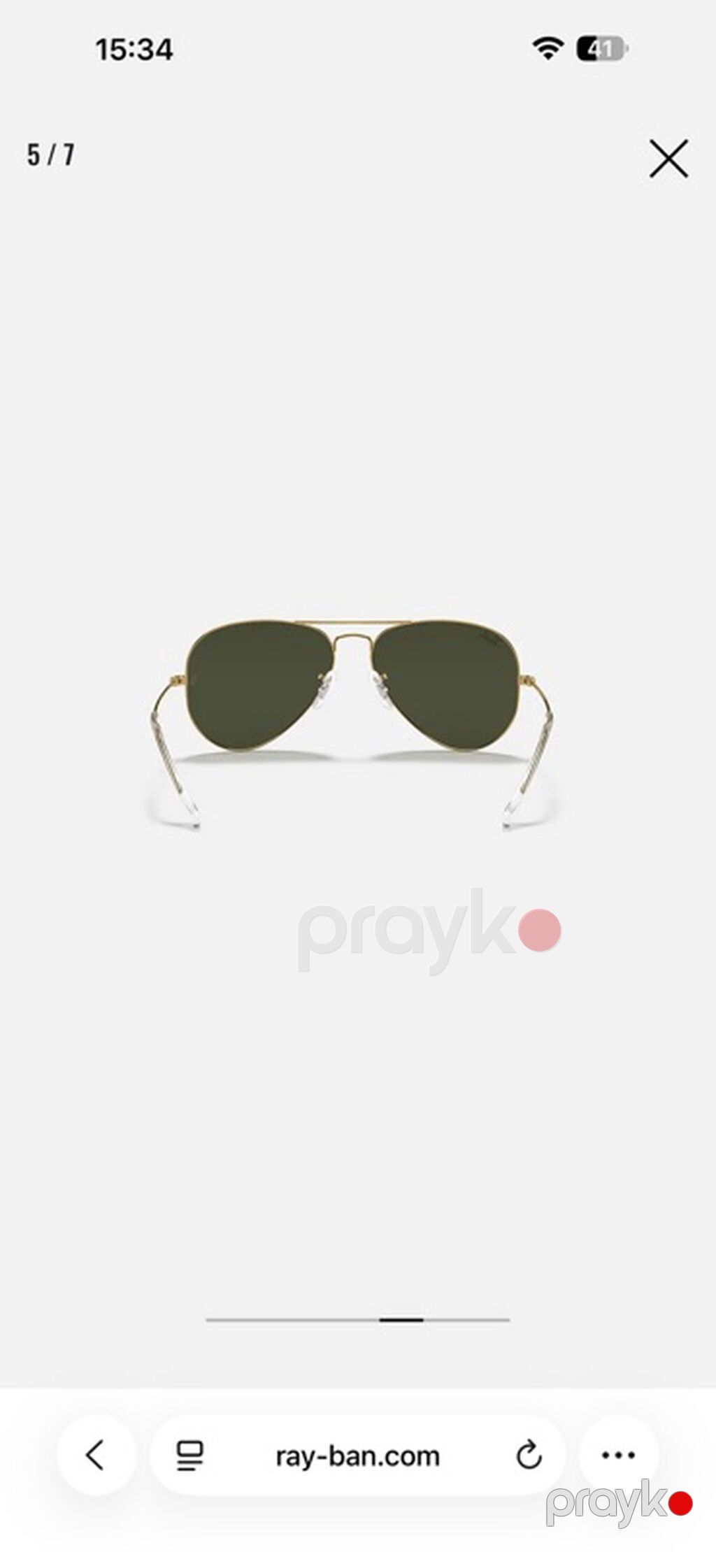 Gün eynəyi, Ray-Ban, İşlənmiş — Eynəklər və aksesuarları, Bakı (2)