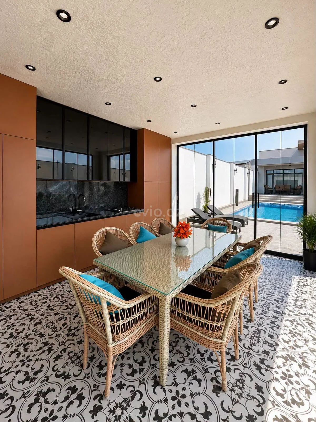 4 otaqlı villa satılır Mərdəkan qəsəbəsində — Ev, villa, Bakı (4)