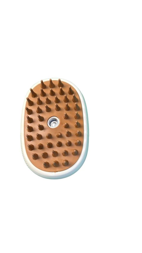 Heyvanlar üçün buxarlı elektron daraq SE666, plastik, qəhvəyi — Bakı