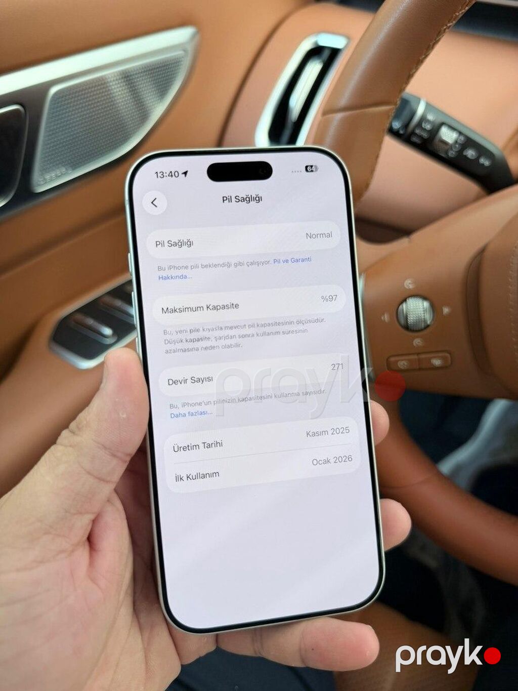 IPhone 17 Pro, 256 GB, Gümüşü, Zəmanət — Apple iPhone, Bakı (9)