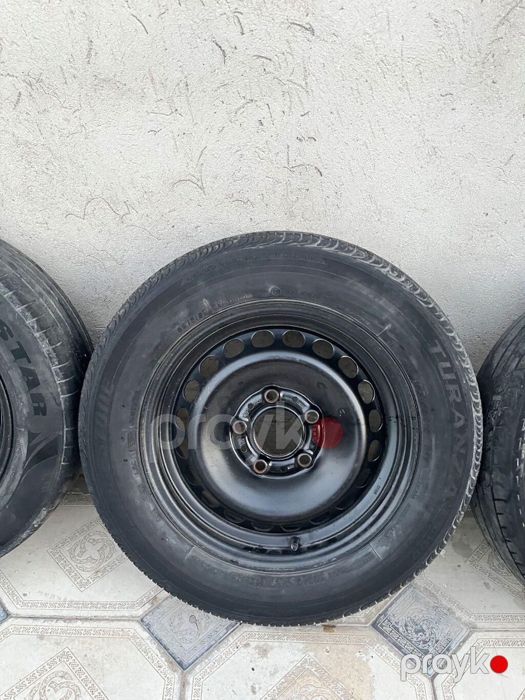 15R dəmir disk təkər dəsti – 5 bolt - Üstən çıxma - 4 ədəd komplekt — Diskləri, Bakı (2)
