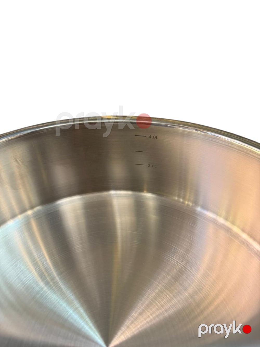 Qazan Sultanlı, 30 sm, 5.5 l, paslanmayan polad, gümüşü — Mallar, Bakı (2)