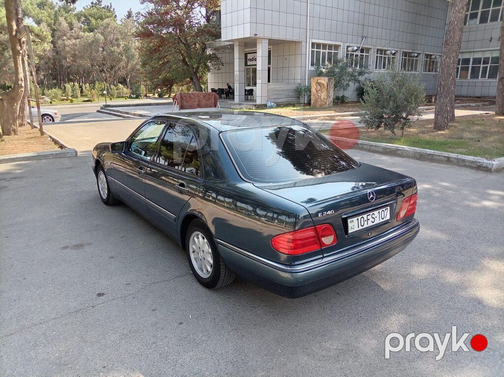 Mercedes E 240, 2.4 L, 1998 il, 263 000 km — Avtomobillər, Bakı (3)