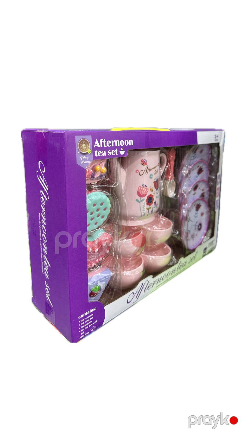 Oyuncaq qab dəsti Afternoon, plastik, çəhrayı, 3+ yaş — Mallar, Bakı (2)