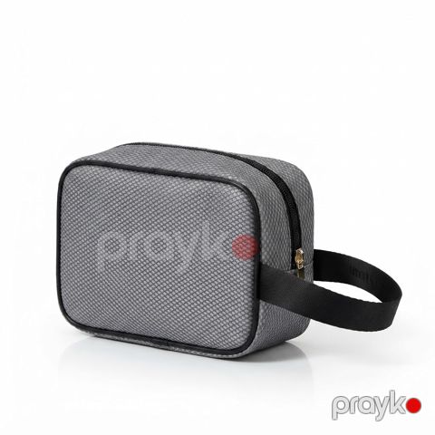 Kosmetik çanta 2734414, boz, 13x20x7 sm — Bakı
