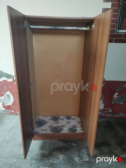 İkiqapılı paltar şkafı – güzgülü - Material: ağac teksturalı — Digah