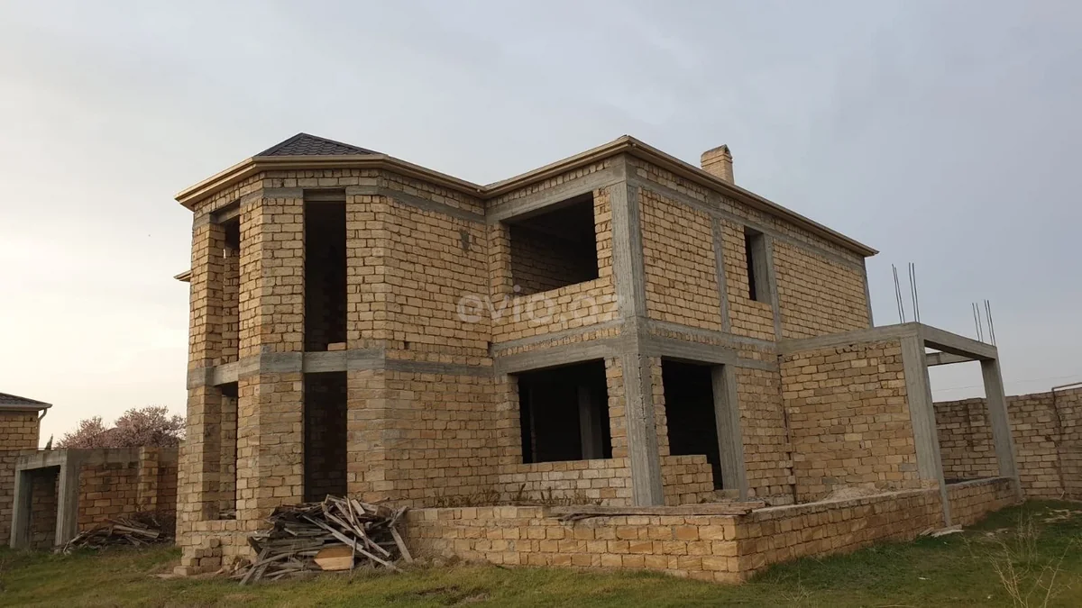 5 otaqlı həyət evi satılır Savalan qəsəbəsində — Ev, villa, Bakı (4)