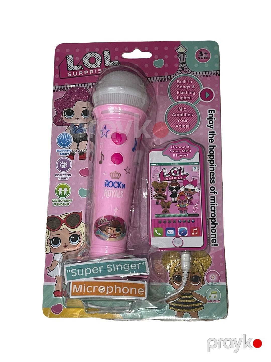 Oyuncaq mikrofon L.O.L. Surprise Super Singer, 3+ yaş — Mallar, Bakı