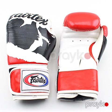 Boks təlim əlcəkləri Fairtex, qırmızı — Bakı