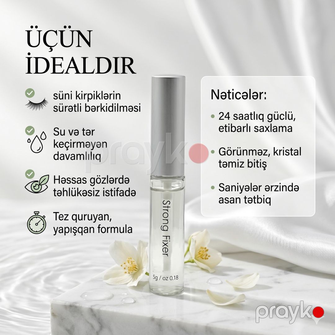 Kirpik laminasiyası üçün yapışqan Neicha Strong fixer 5 ml — Mallar, Bakı (3)