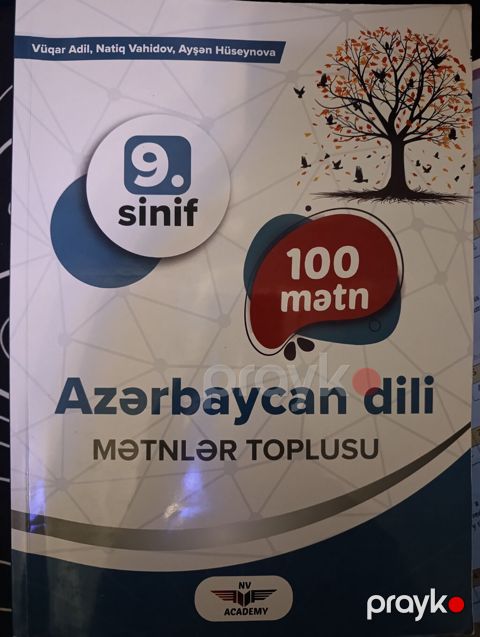 Azərbaycan dili NV Academy Mətnlər Toplusu. 9 cu sinif əsasında. İçi — Bakı
