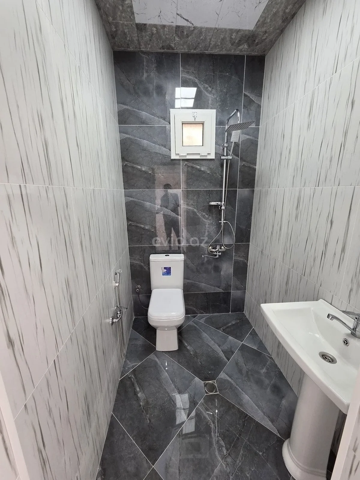 4 otaqlı həyət evi satılır Binə qəsəbəsində — Ev, villa, Bakı (7)