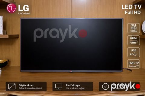 İşlənmiş Televizor LG LED ekran 24" 4K (3840x2160), Ünvandan götürmə — Bakı