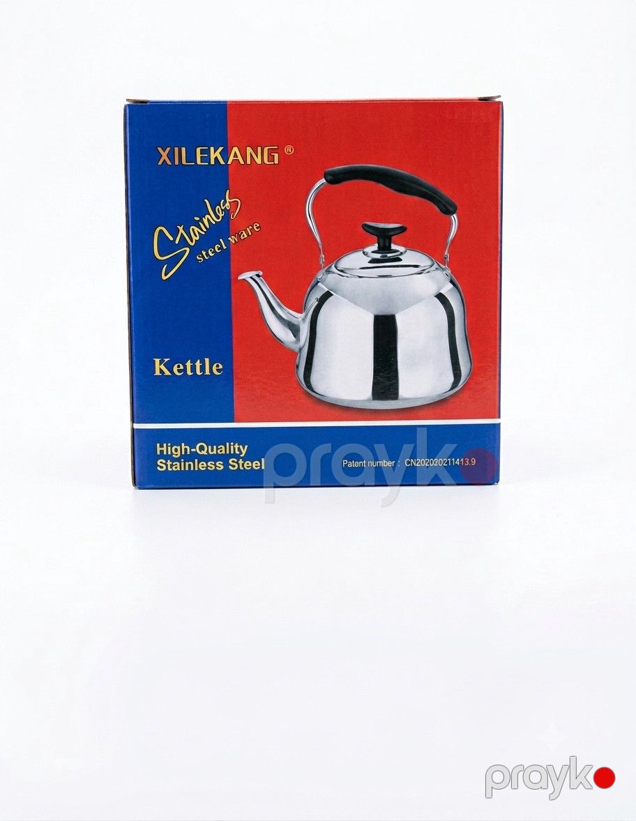 Çaydan 7371, paslanmayan polad, gümüşü, 3000 ml — Mallar, Bakı (2)