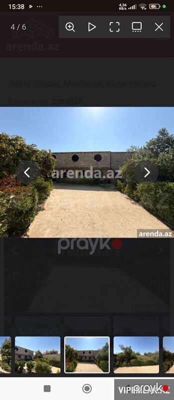 Xəzər rayonunda Torpaq Satılır, 4 sot — Torpaq, Bakı (4)
