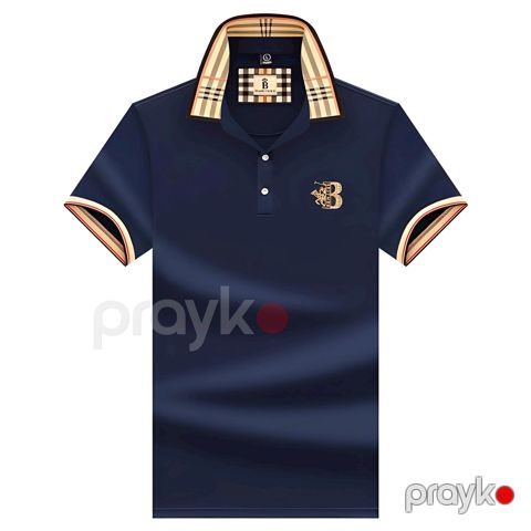 Kişilər üçün polo 44-759, göy, pambıq, ölçü XL — Bakı
