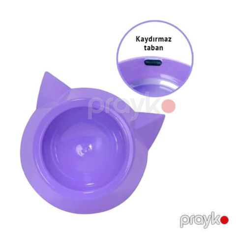Pişiklər üçün konteyner Mio Eared, bənövşəyi, 15.5x5.5 sm — Bakı
