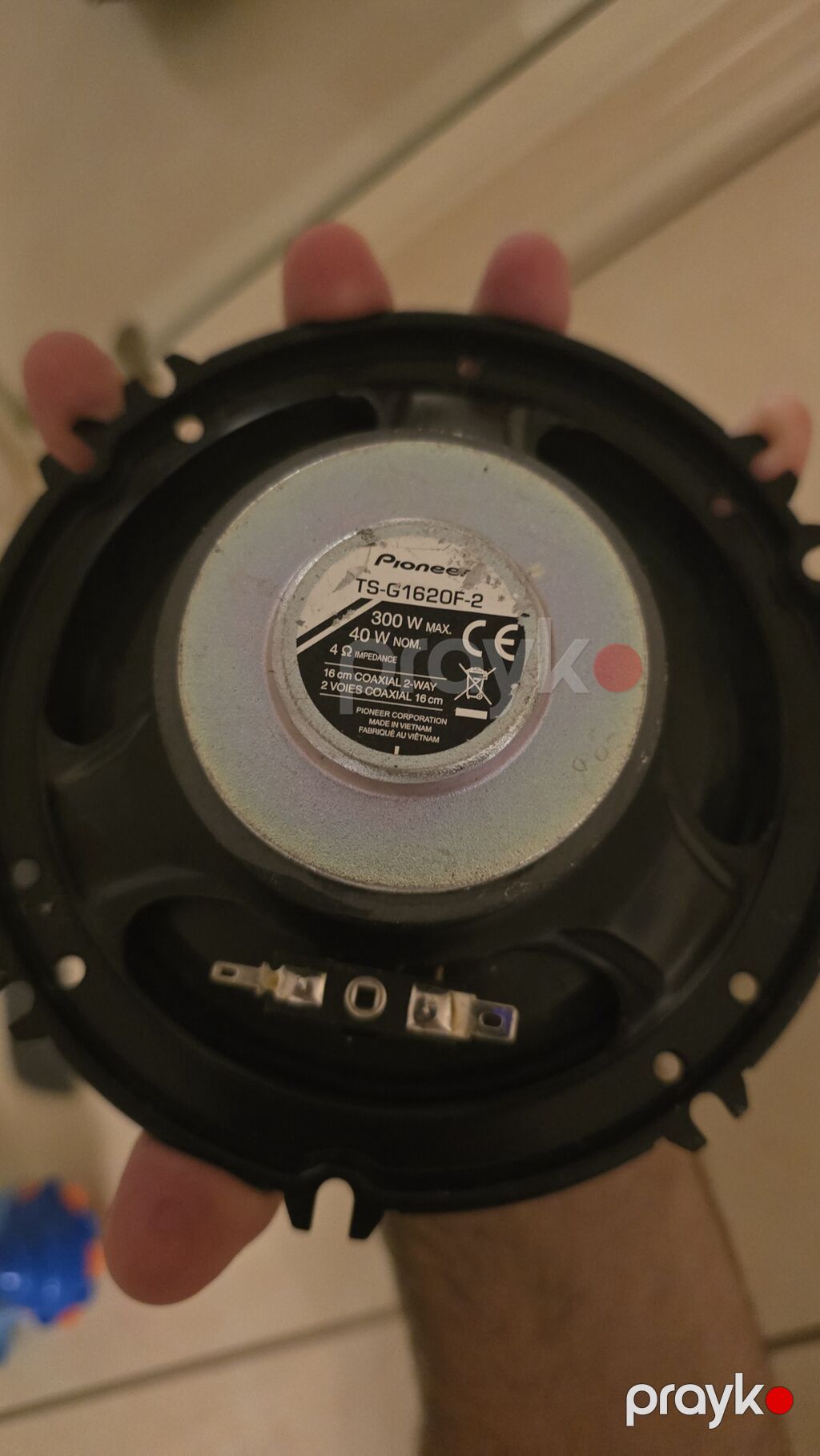 Pioneer TS-G1620F-2 avtomobil akustikası – 2 ədəd koaksial dinamik — Avtomobil akustikası, Bakı (2)