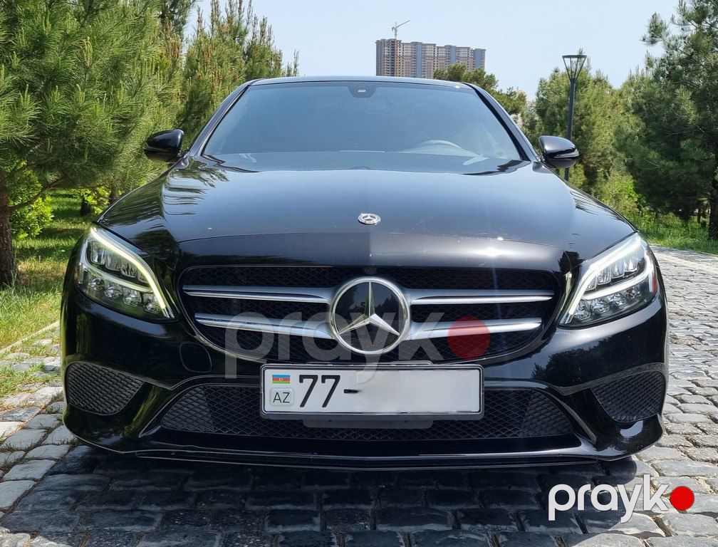 Mercedes C 300, 2.0 L, 2019 il, 154 000 km — Avtomobillər, Bakı (2)
