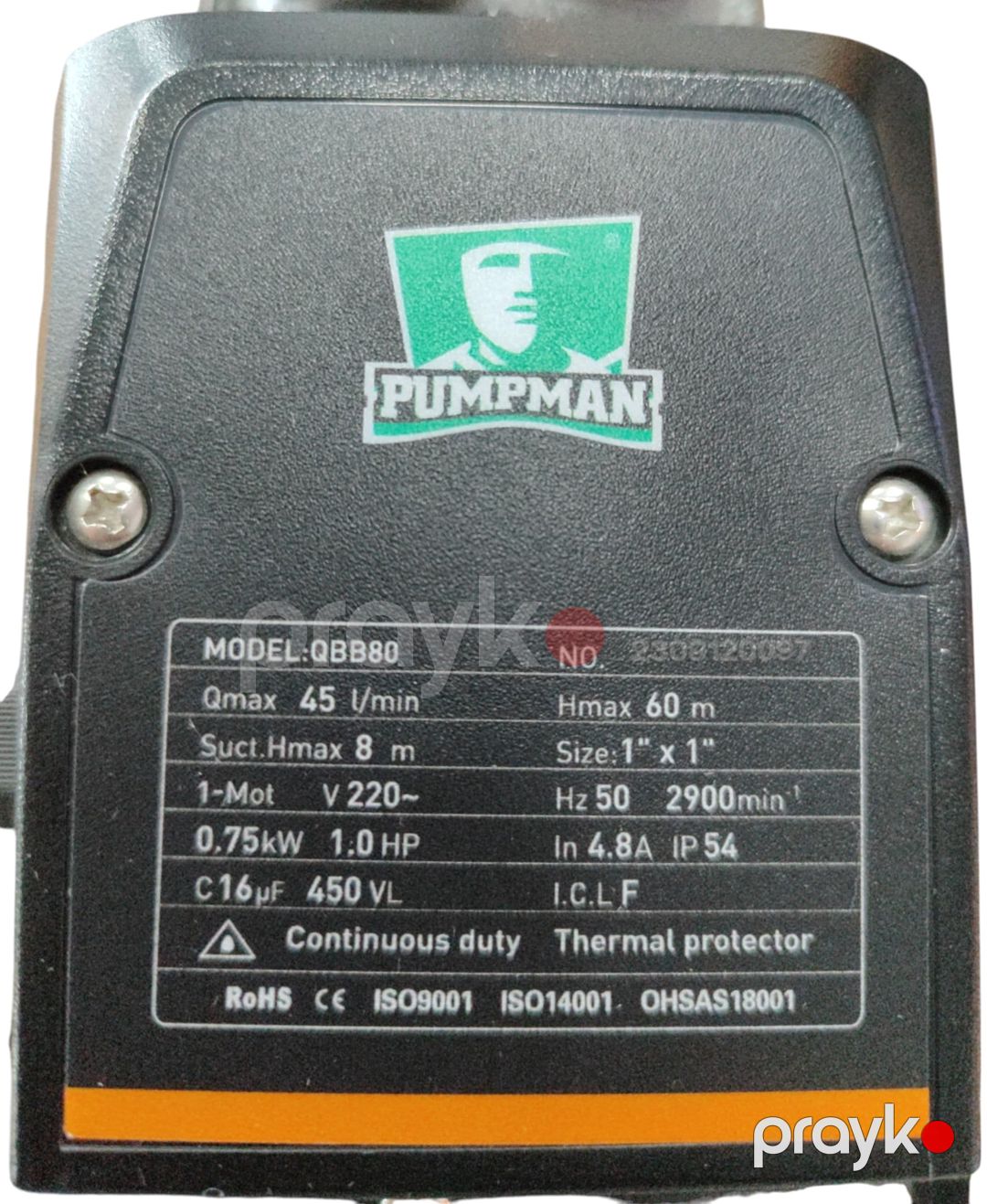 Su nasosu QBB80, Pumpman pumpman004 — Mallar, Bakı (2)