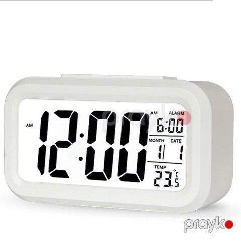 Elektron saat 6240_0180, ağ — Bakı