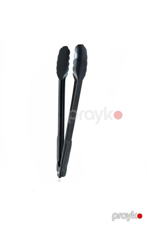 Ət üçün maşa 3693, qara, metal, 29 sm — Bakı