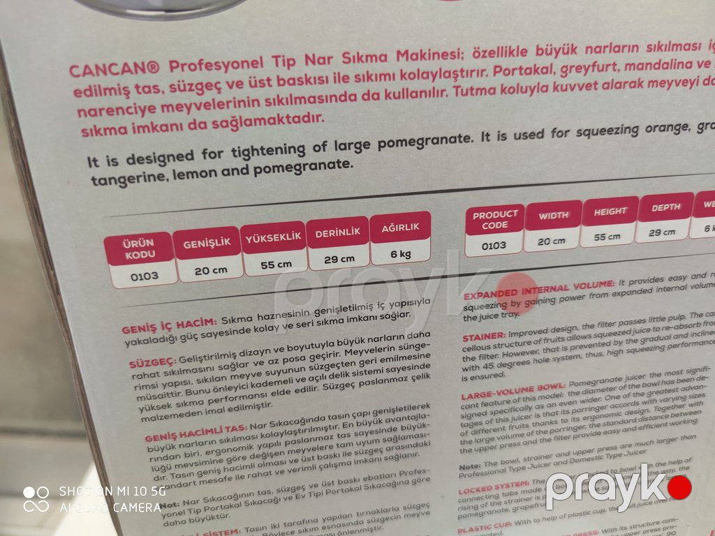 Nar sıxan — Ev texnikası, Bakı (6)