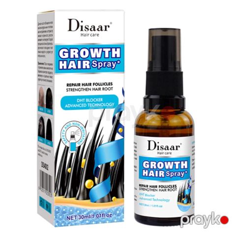 Saç üzatmaq üçün yağ-sprey Disaar Growth Hair Oil 30 ml — Bakı