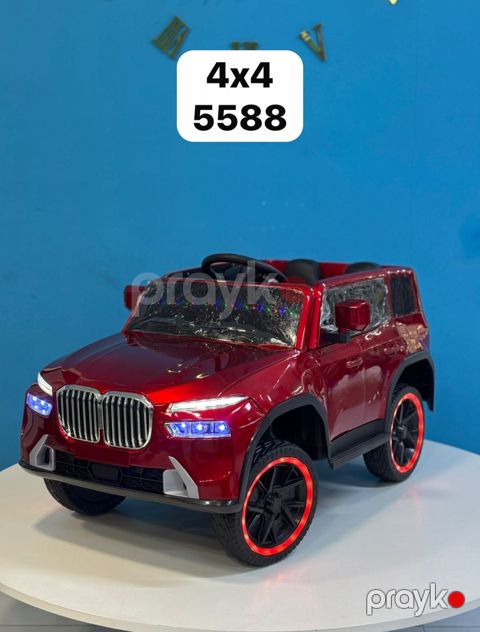 Uşaq elektrik avtomobili 5588, qırmızı, ARS — Bakı