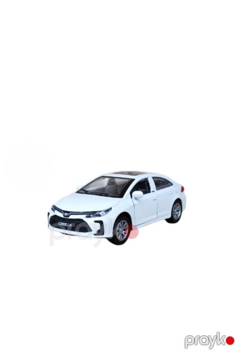 Maşın Toyota Corolla 1:64, 3+ yaş, dəmir, ağ — Bakı