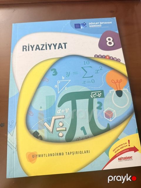 Məhsul: “Riyaziyyat 8 – Qiymətləndirmə Tapşırıqları” (Dövlət İmtahan — Bakı