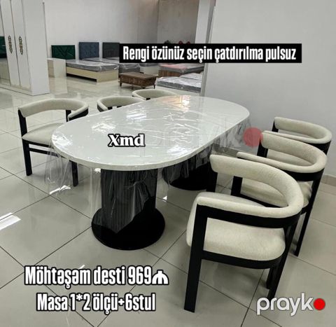 Masa və oturacaq dəstləri — Saray