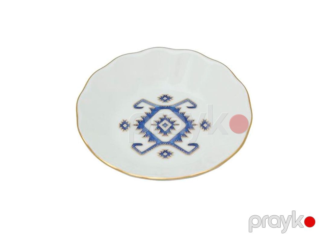 Nəlbəki Porland Arabesque Desen5, farfor, mavi, 11 sm — Mallar, Bakı (2)