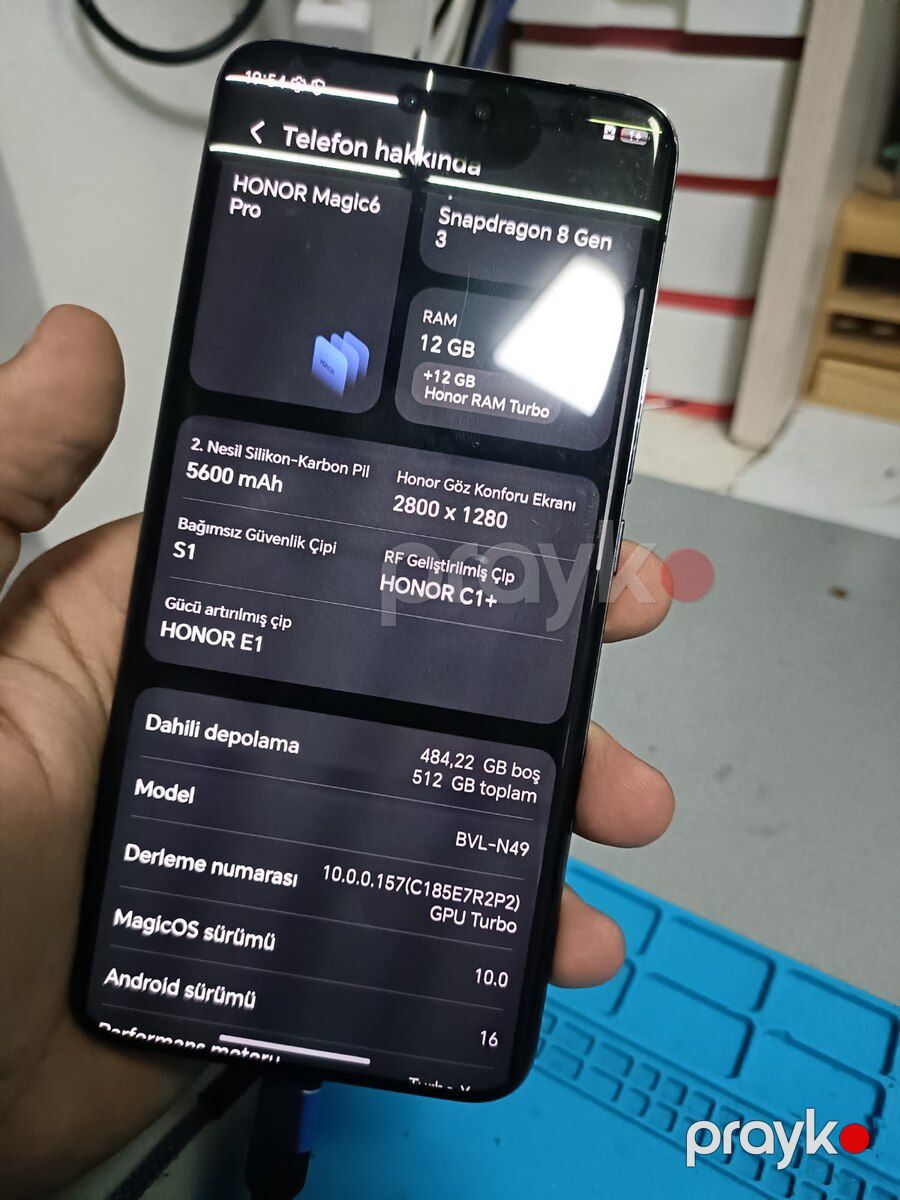 Honor Magic 6 Pro Black 512GB/16GB — Smartfonlar, Bakı (2)