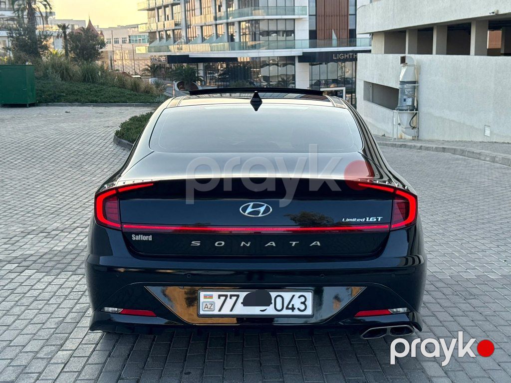 Hyundai Sonata, 1.6 L, 2023 il, 76 000 km — Avtomobillər, Bakı (4)