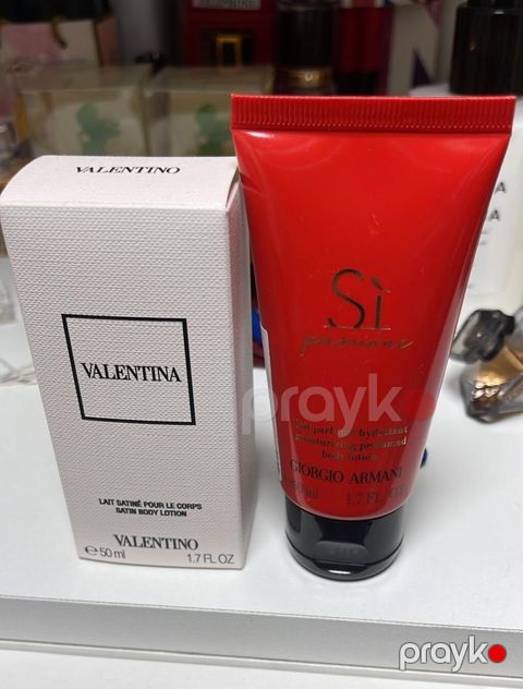 Məhsul: Bədən losyonları dəsti - Valentino Valentina Satin Body