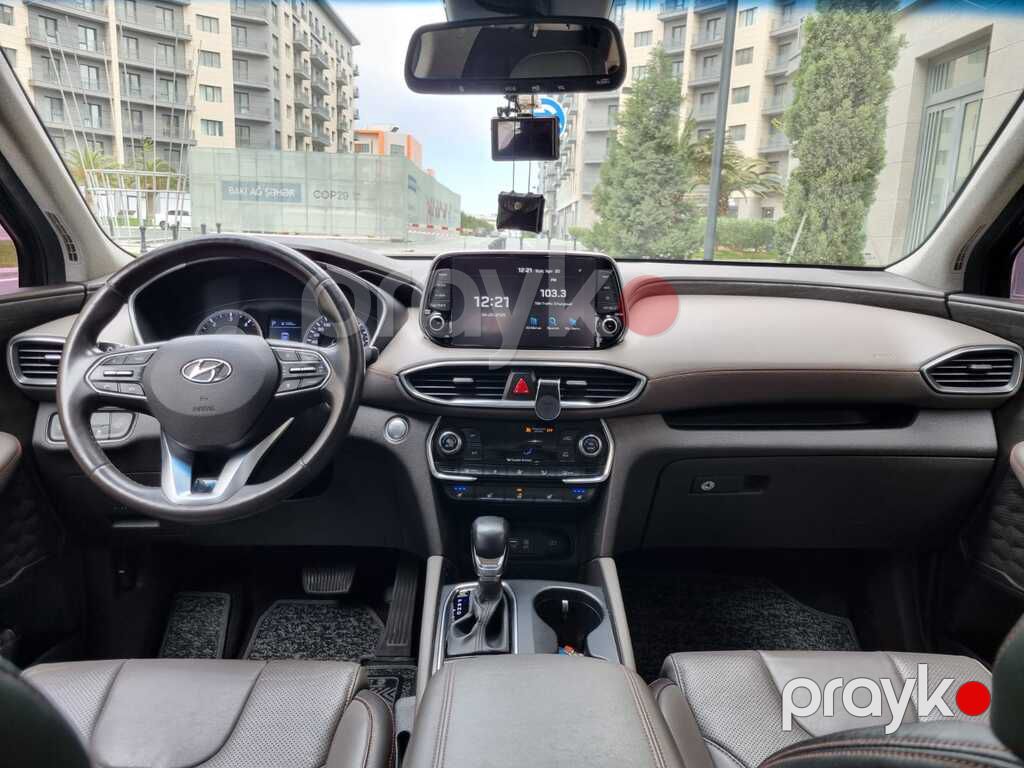 Hyundai Santa Fe, 2.0 L, 2019 il, 175 000 km — Avtomobillər, Bakı (9)