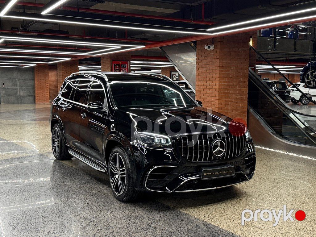 Mercedes GLS 450 4MATIC, 3.0 L, 2021 il, 125 000 km — Avtomobillər, Bakı (2)