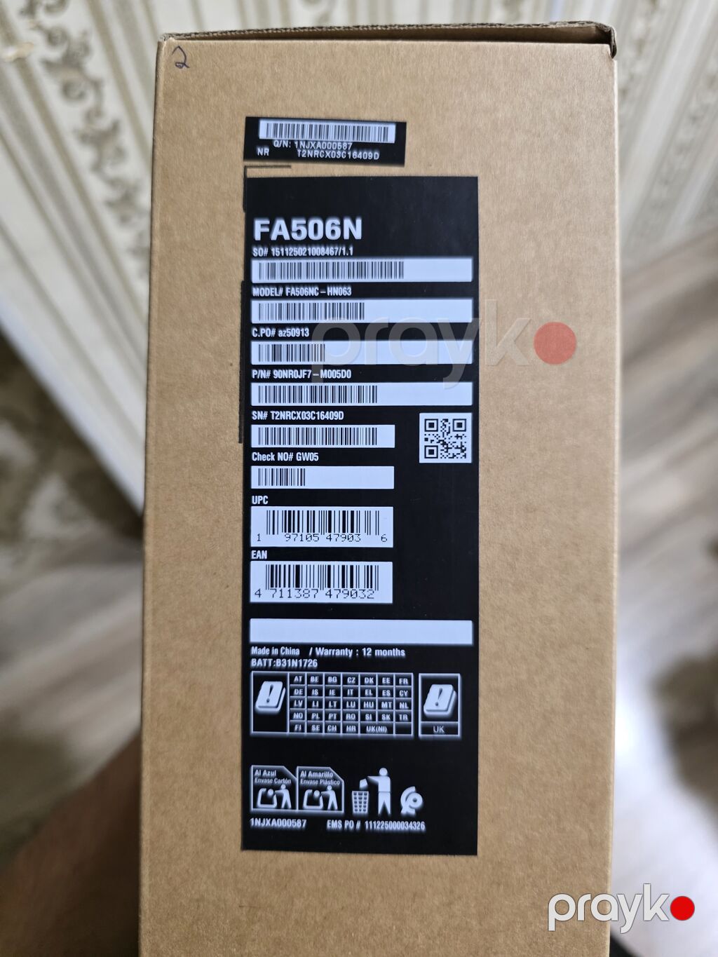 ASUS TUF Gaming A15 (Model: FA506NC) - Prosessor: AMD Ryzen 5 7535HS — Asus, Masazır (3)
