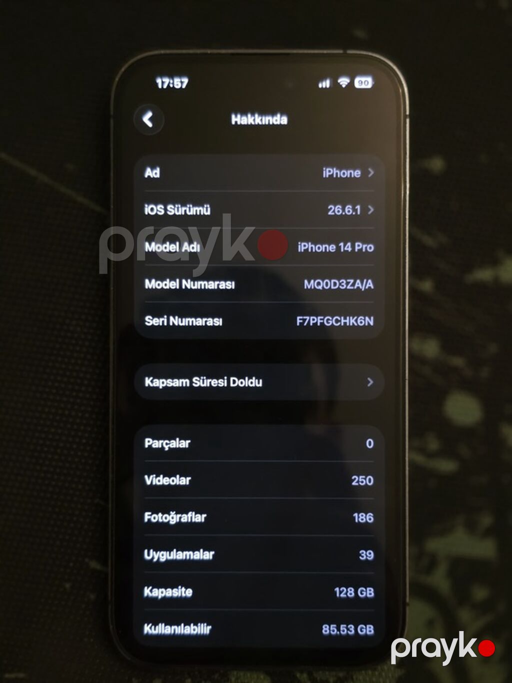 IPhone 14 Pro, 128 GB, Deep Purple, Face ID — Apple iPhone, Bakı (5)