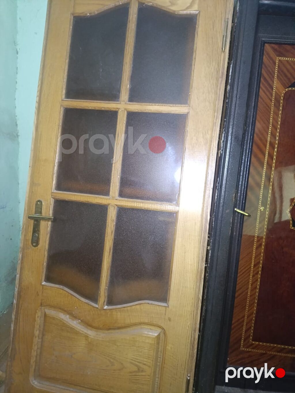 İşlənmiş Otaq qapısı 80x205 sm Plintus ilə, Ünvandan götürmə — Pəncərələr, qapılar, balkonlar, Bakı (2)