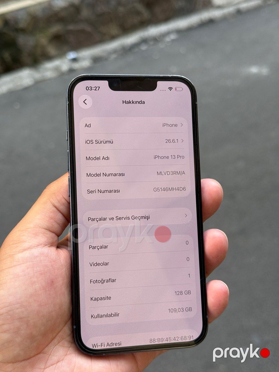 Apple iPhone 13 Pro Sierra Blue 128GB/6GB — Smartfonlar, Bakı (4)