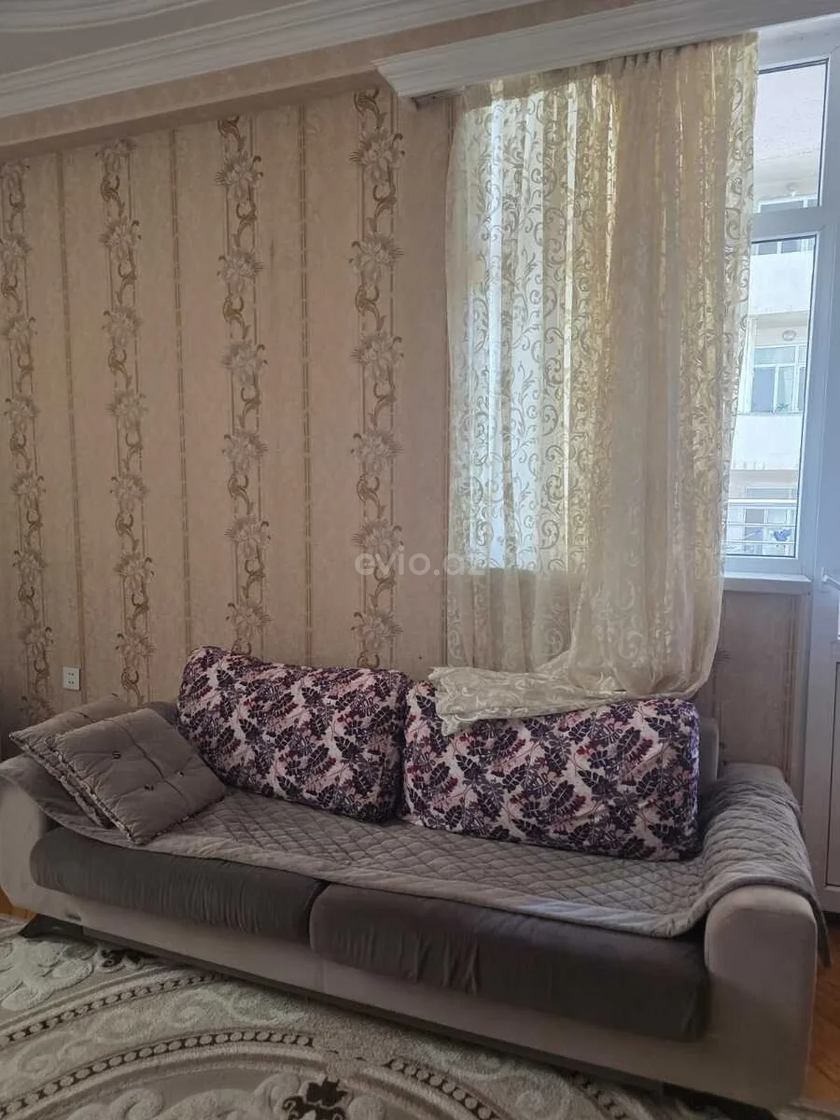 Kirayə 2 otaqlı mənzil Həzi Aslanov metrosu yaxınlığında — Mənzil, Bakı (9)