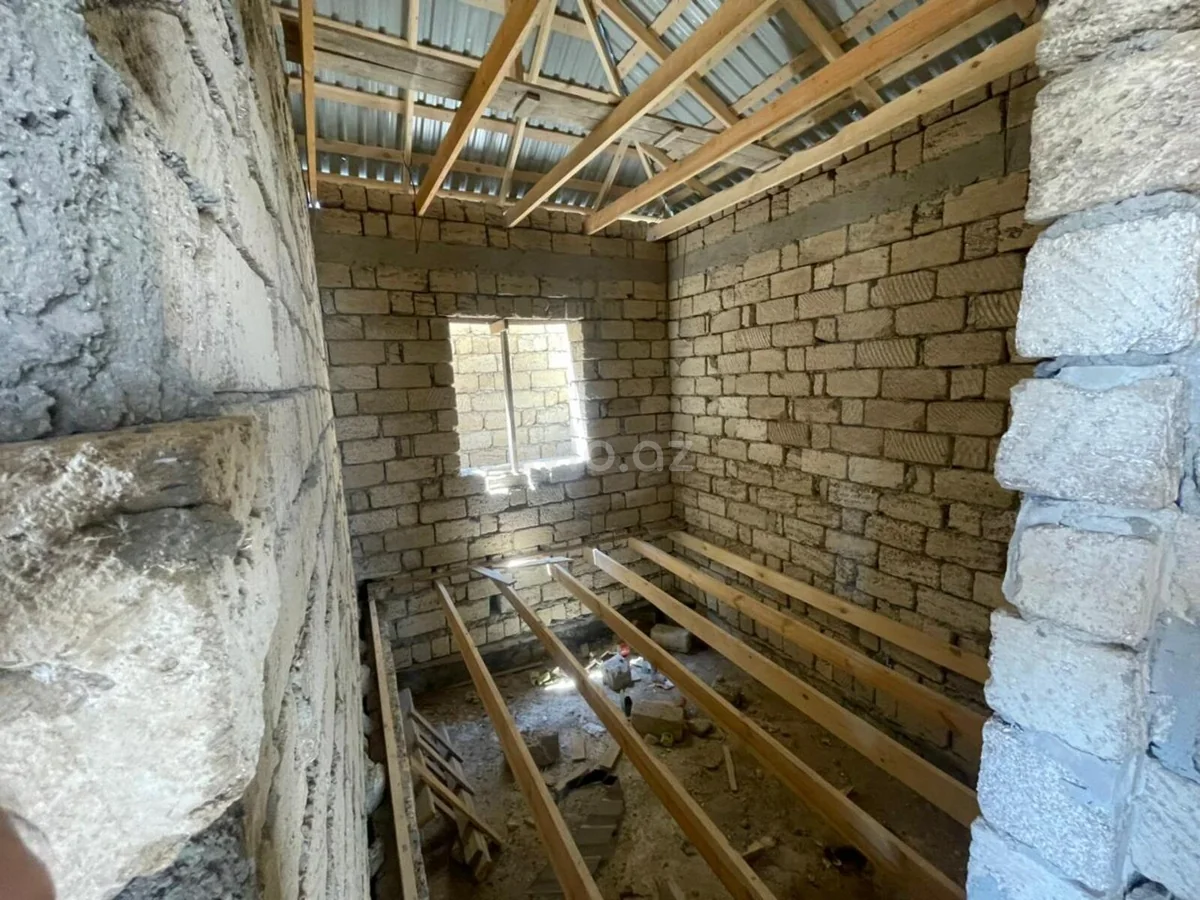 4 otaqlı həyət evi satılır Ramana qəsəbəsində — Ev, villa, Bakı (4)