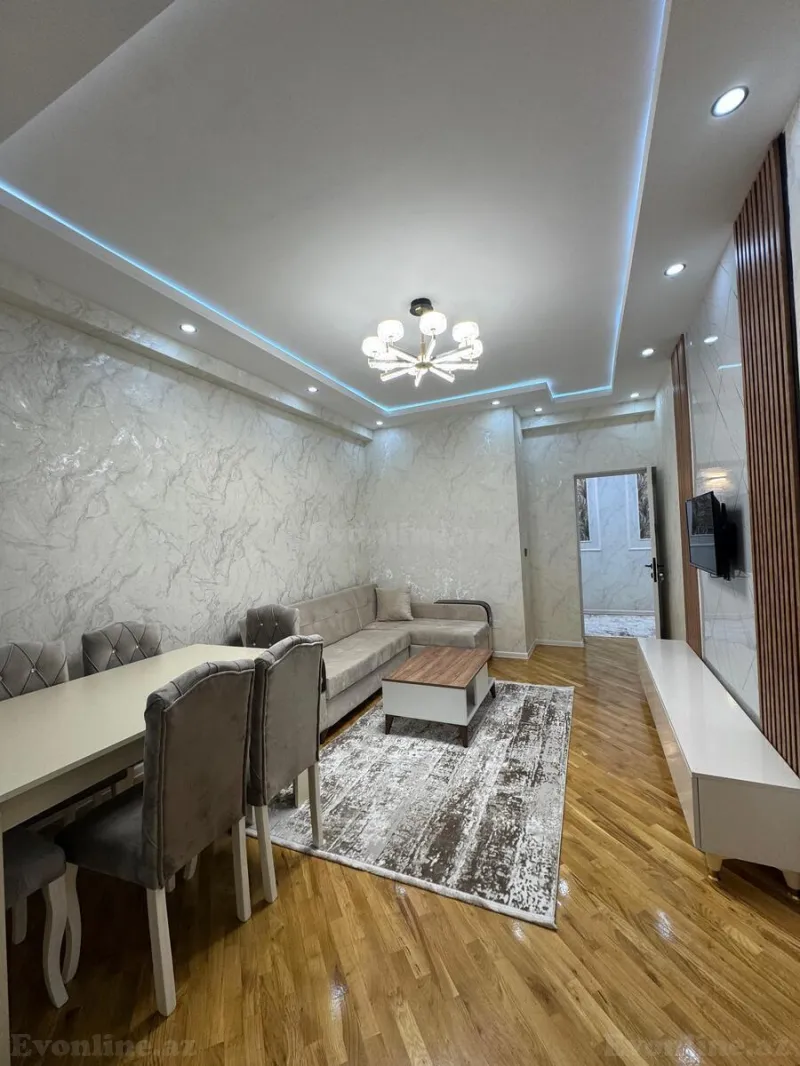 Satılır 3 otaqlı Mənzil Yeni tikili 72 m² Bakı, Yasamal r., İnşaatçılar m — Bakı