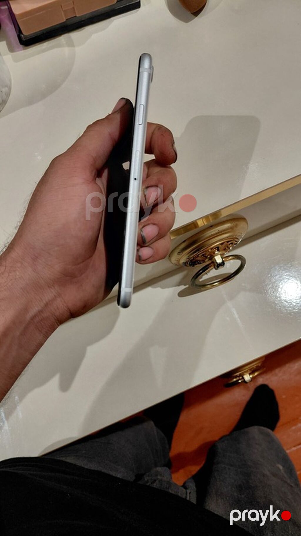 IPhone SE, Gümüşü, Barmaq izi — Apple iPhone, Sabirabad (3)