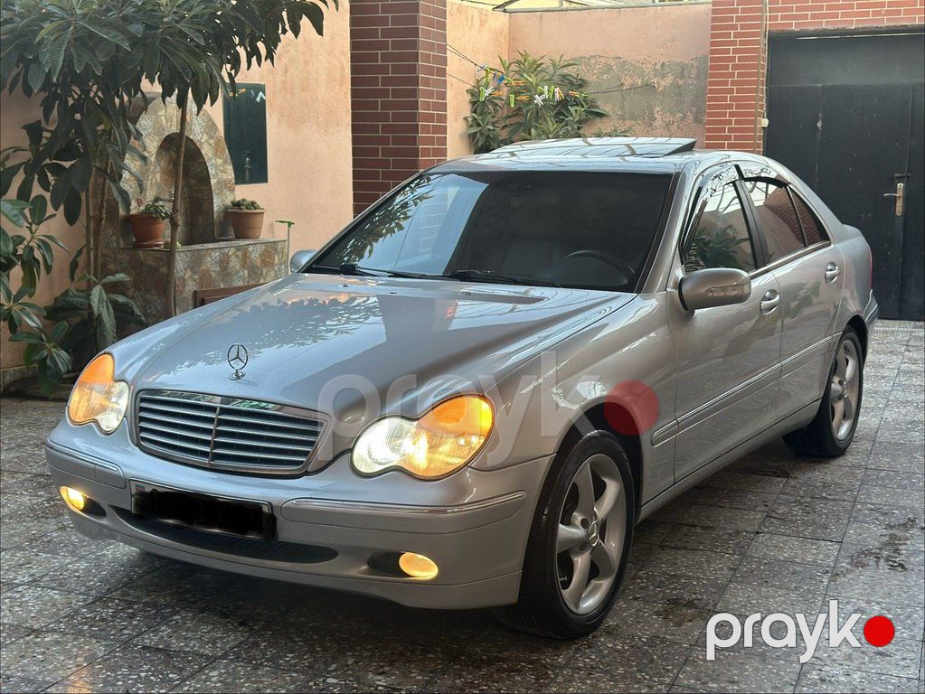 Mercedes C 240, 2.6 L, 2002 il, 200 000 km — Avtomobillər, Bakı (2)