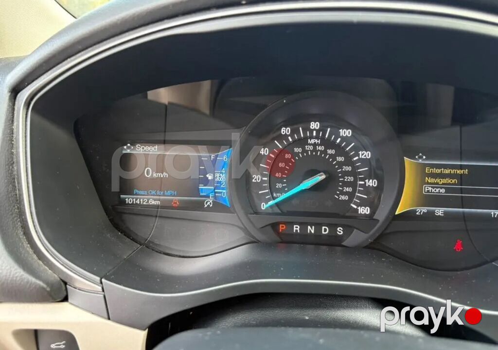 Ford Fusion sedan - Kuzov: 4 qapılı sedan, mavi rəng - Mühərrik — Avtomobillər, Bakı (6)